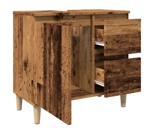 Valamukapp Vana Puit 65X33X60 Cm Engineered Wood