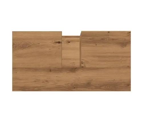 Izlietnes Skapītis, Koka Krāsa, 65X33X60 Cm, Inženierijas Koks Vidaxl