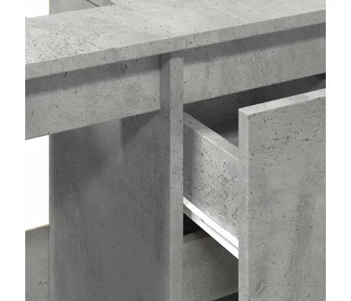 Valamukapp Betoonhall 65X33X60 Cm Engineered Wood