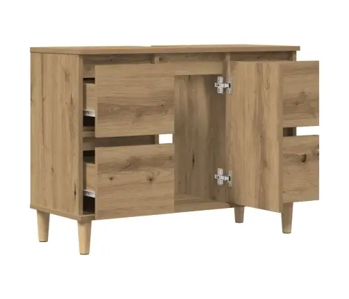 Spintelė Praustuvui, Artisano, 80X33X60cm Apdirbta Mediena