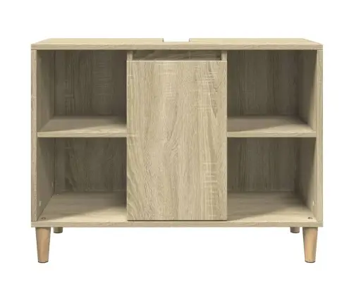 Vannitoakapp, Sonoma Tamm, 80 X 33 X 60 cm Tehispuit