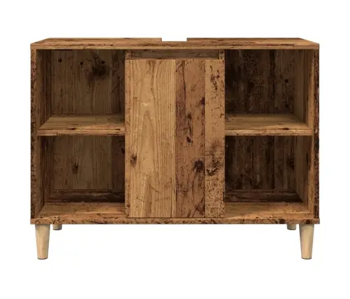 Vonios Kambario Spintelė, Medienos, 80X33X60cm Mediena