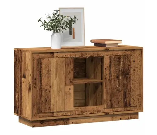 Kumode, 102X35X60 Cm, Inženierijas Koks, Veca Koka Vidaxl