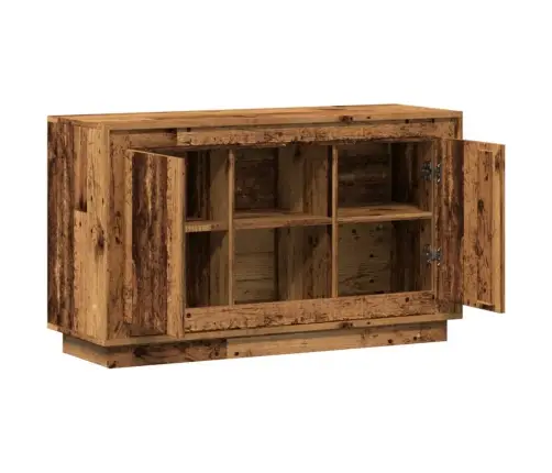 Kumode, 102X35X60 Cm, Inženierijas Koks, Veca Koka Vidaxl