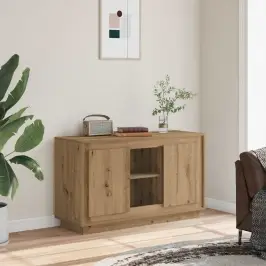 Kumode, Koka Krāsa, 102X35X60 Cm, Inženierijas Koks Vidaxl