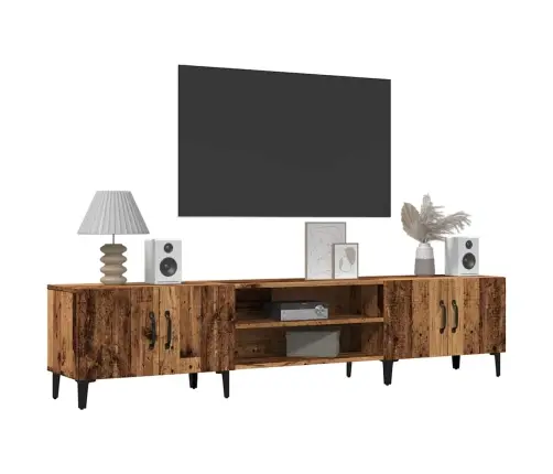 Tv Skapītis, Veca Koka, 180X31,5X40 Cm, Inženierijas Koks Vidaxl