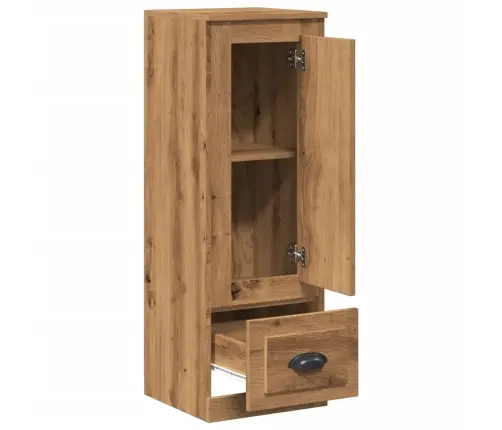 Augstais Skapītis Koka Krāsa 36X35,5X103,5 Cm Inženierijas Koks Vidaxl