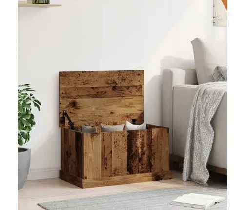 Uzglabāšanas Kaste, Veca Koka, 70X40X38 Cm, Inženierijas Koks Vidaxl