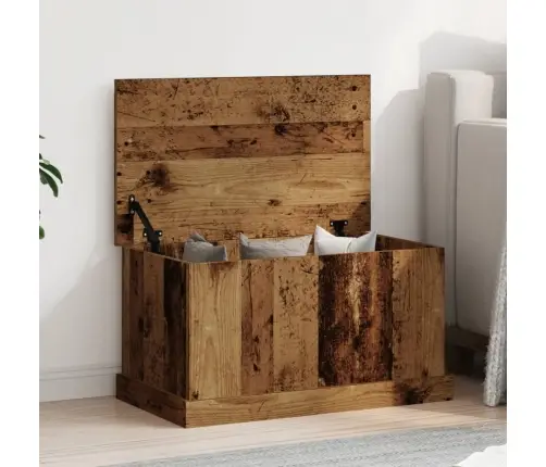 Uzglabāšanas Kaste, Veca Koka, 70X40X38 Cm, Inženierijas Koks Vidaxl