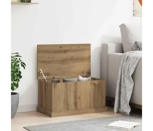 Uzglabāšanas Kaste, Koka Krāsa, 70X40X38 Cm, Inženierijas Koks Vidaxl