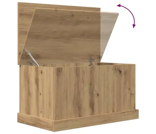 Uzglabāšanas Kaste, Koka Krāsa, 70X40X38 Cm, Inženierijas Koks Vidaxl