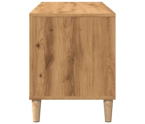 Ierakstu Skapītis, Koka Krāsa, 100X38X48 Cm, Inženierijas Koks Vidaxl