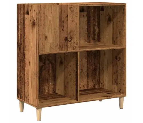 Ierakstu Skapītis, Veca Koka, 84,5X38X89 Cm, Inženierijas Koks Vidaxl