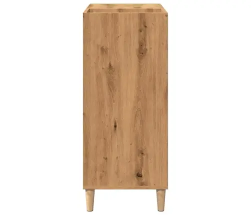 Ierakstu Skapītis, Koka Krāsa, 84,5X38X89 Cm, Inženierijas Koks Vidaxl