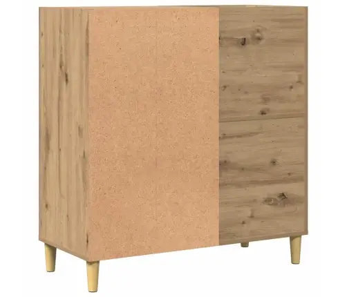 Ierakstu Skapītis, Koka Krāsa, 84,5X38X89 Cm, Inženierijas Koks Vidaxl