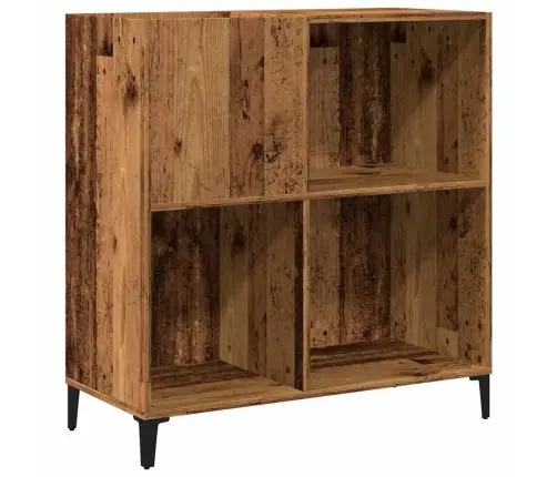 Ierakstu Skapītis, Veca Koka, 84,5X38X89 Cm, Inženierijas Koks Vidaxl