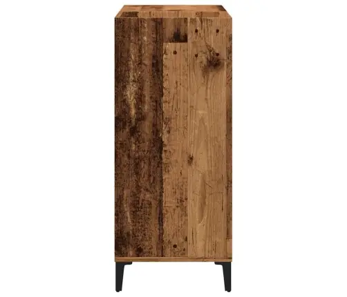 Ierakstu Skapītis, Veca Koka, 84,5X38X89 Cm, Inženierijas Koks Vidaxl