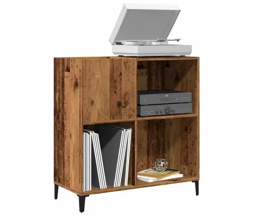 Ierakstu Skapītis, Veca Koka, 84,5X38X89 Cm, Inženierijas Koks Vidaxl