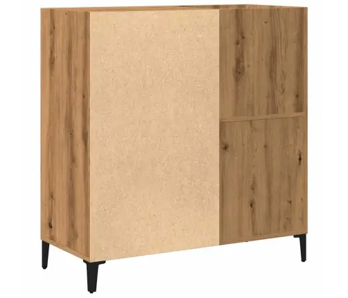 Ierakstu Skapītis, Koka Krāsa, 84,5X38X89 Cm, Inženierijas Koks Vidaxl