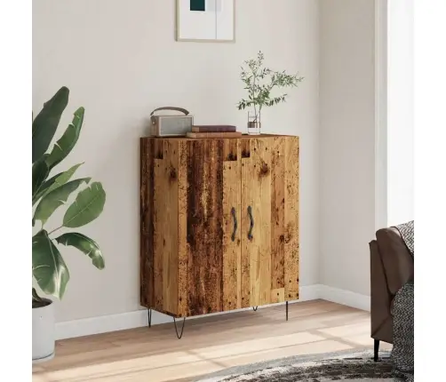 Kumode, Veca Koka, 69,5X34X90 Cm, Inženierijas Koks Vidaxl