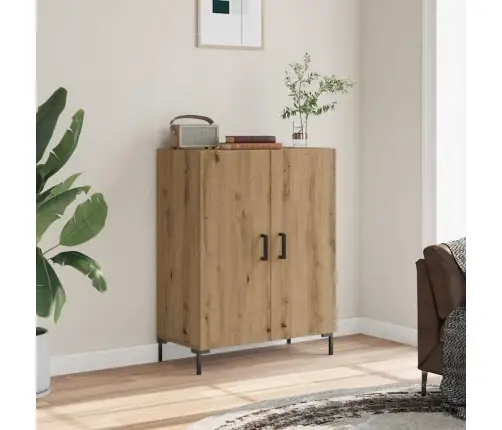 Kumode, Koka Krāsa, 69,5X34X90 Cm, Inženierijas Koks Vidaxl