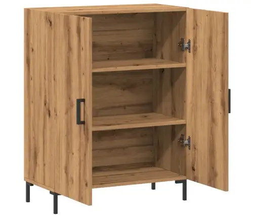 Kumode, Koka Krāsa, 69,5X34X90 Cm, Inženierijas Koks Vidaxl