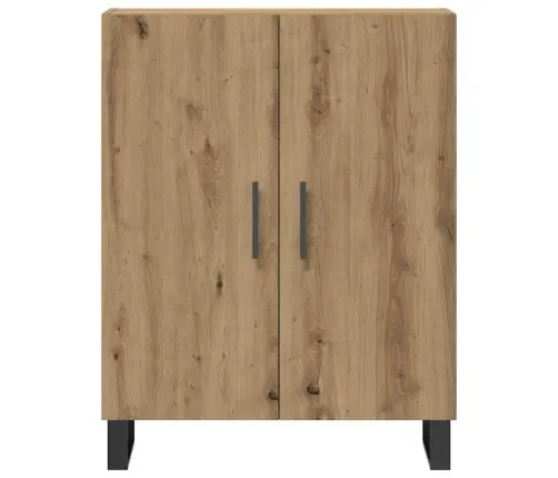 Kumode, Koka Krāsa, 69,5X34X90 Cm, Inženierijas Koks Vidaxl