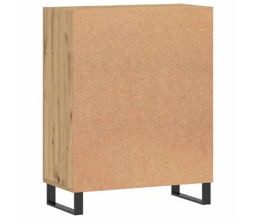 Kumode, Koka Krāsa, 69,5X34X90 Cm, Inženierijas Koks Vidaxl
