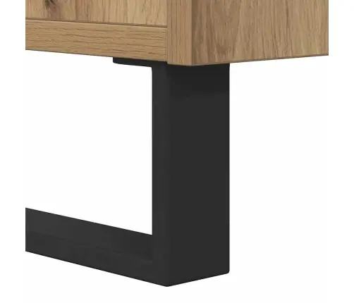 Kumode, Koka Krāsa, 69,5X34X90 Cm, Inženierijas Koks Vidaxl