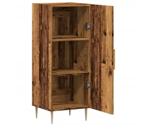 Šoninė Spintelė, Medienos, 34,5X34X90cm Apdirbta Mediena