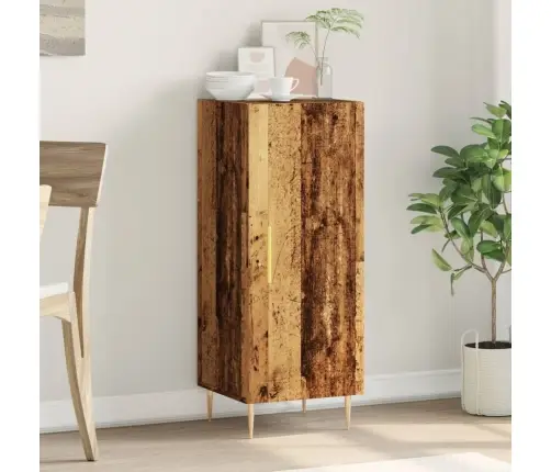 Šoninė Spintelė, Medienos, 34,5X34X90cm Apdirbta Mediena