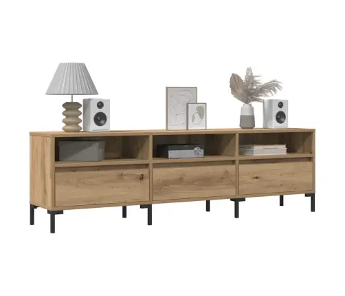 Televizoriaus Spintelė, Artisano Ąžuolo, 150X30X44,5cm Mediena Televizoriaus Spintelė, Artisano Ąžuolo, 150X30X44,5cm Mediena