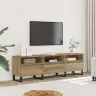 Tv Skapītis, Koka Krāsa, 150X30X44,5 Cm, Inženierijas Koks Vidaxl