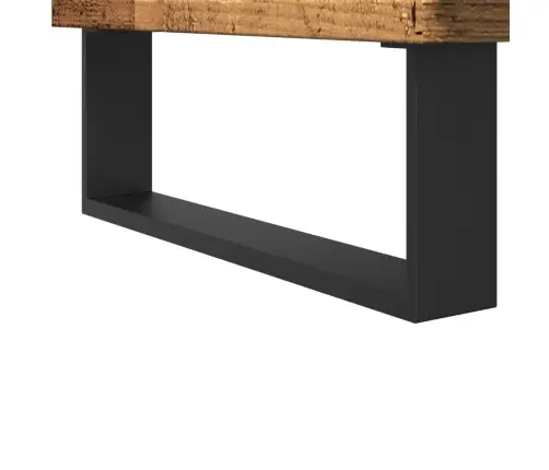 Vannasistabas Skapītis Veca Koka 30X30X190 Cm Inženierijas Koks Vidaxl