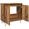 Vannasistabas Skapītis Veca Koka 58X33X60 Cm Inženierijas Koks Vidaxl