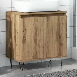 Vannitoakapp, Käsitöötamm, 58 X 33 X 60 cm Tehispuit