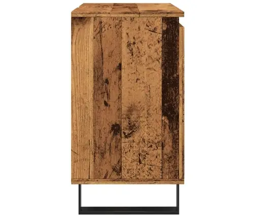 Vannasistabas Skapītis Veca Koka 58X33X60 Cm Inženierijas Koks Vidaxl