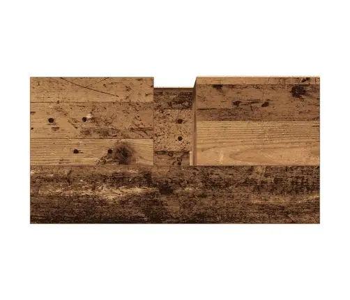 Vannasistabas Skapītis Veca Koka 65X33X60 Cm Inženierijas Koks Vidaxl