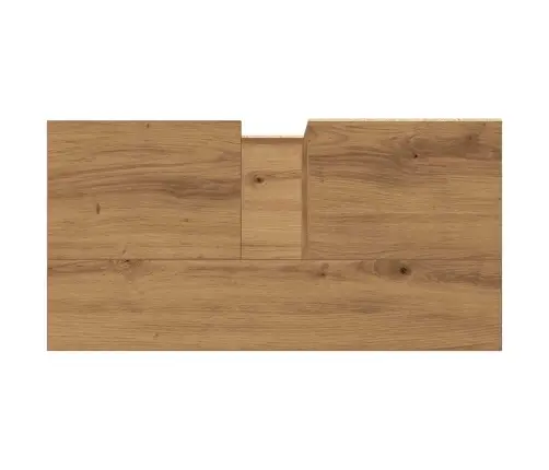 Vannasistabas Skapītis Koka Krāsa 65X33X60 Cm Inženierijas Koks Vidaxl