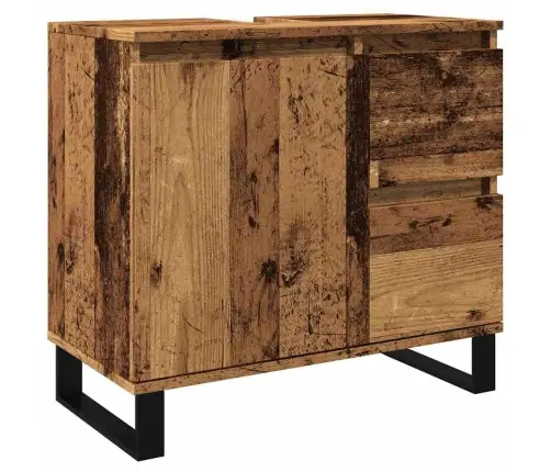 Vannasistabas Skapītis Veca Koka 65X33X60 Cm Inženierijas Koks Vidaxl Vannasistabas Skapītis Veca Koka 65X33X60 Cm Inženierijas Koks Vidaxl