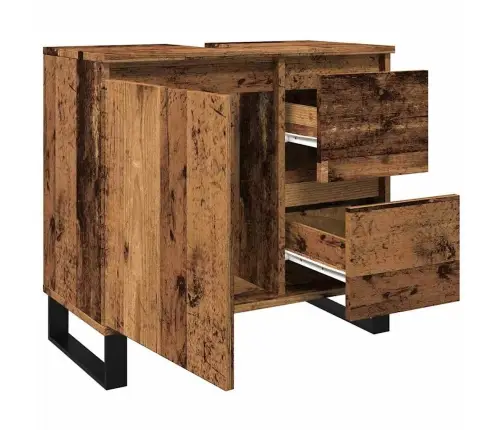 Vannasistabas Skapītis Veca Koka 65X33X60 Cm Inženierijas Koks Vidaxl Vannasistabas Skapītis Veca Koka 65X33X60 Cm Inženierijas Koks Vidaxl