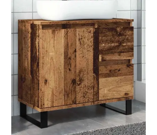 Vannasistabas Skapītis Veca Koka 65X33X60 Cm Inženierijas Koks Vidaxl Vannasistabas Skapītis Veca Koka 65X33X60 Cm Inženierijas Koks Vidaxl