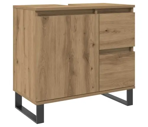 Vannitoa Valamukapp, Käsitöötamm, 65 X 33 X 60 cm Tehispuit