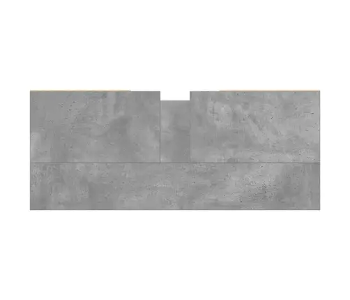Vonios Kambario Spintelė, Betono Pilka, 80X33X60cm Mediena