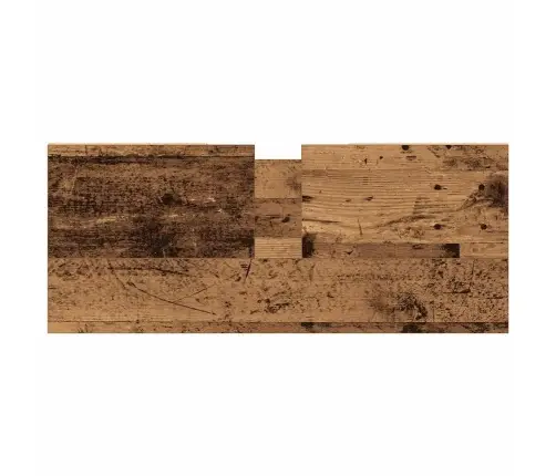 Vannasistabas Skapis, 80X33X60 Cm, Konstruēts Koks, Veca Koka Vidaxl