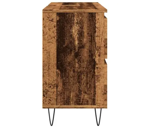 Vannasistabas Skapis, 80X33X60 Cm, Konstruēts Koks, Veca Koka Vidaxl Vannasistabas Skapis, 80X33X60 Cm, Konstruēts Koks, Veca Koka Vidaxl