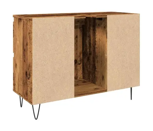 Vannasistabas Skapis, 80X33X60 Cm, Konstruēts Koks, Veca Koka Vidaxl Vannasistabas Skapis, 80X33X60 Cm, Konstruēts Koks, Veca Koka Vidaxl