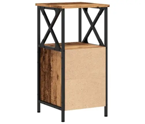 Öökapid 2 Tk Vana Puit 34X35,5X70 Cm Tehniline Puit