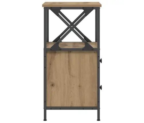 Naktsskapītis Artisan Oak 34X35,5X70 Cm Engineered Wood Vidaxl Naktsskapītis Artisan Oak 34X35,5X70 Cm Engineered Wood Vidaxl