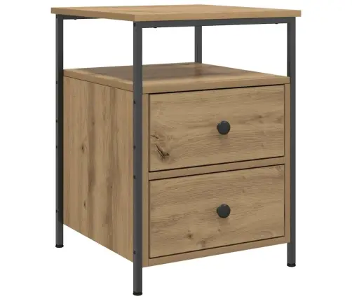 Naktsskapīši 2 Gab Artisan Oak 44X45X60 Cm Engineered Wood Vidaxl